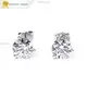 Custom lab grown diamond earrings Company Manufacturer | Tianyu gems 1