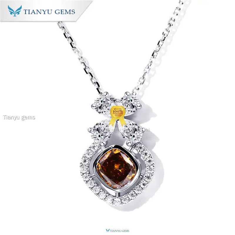 Top lab diamond necklaces Manufacturers | Tianyu gems 1