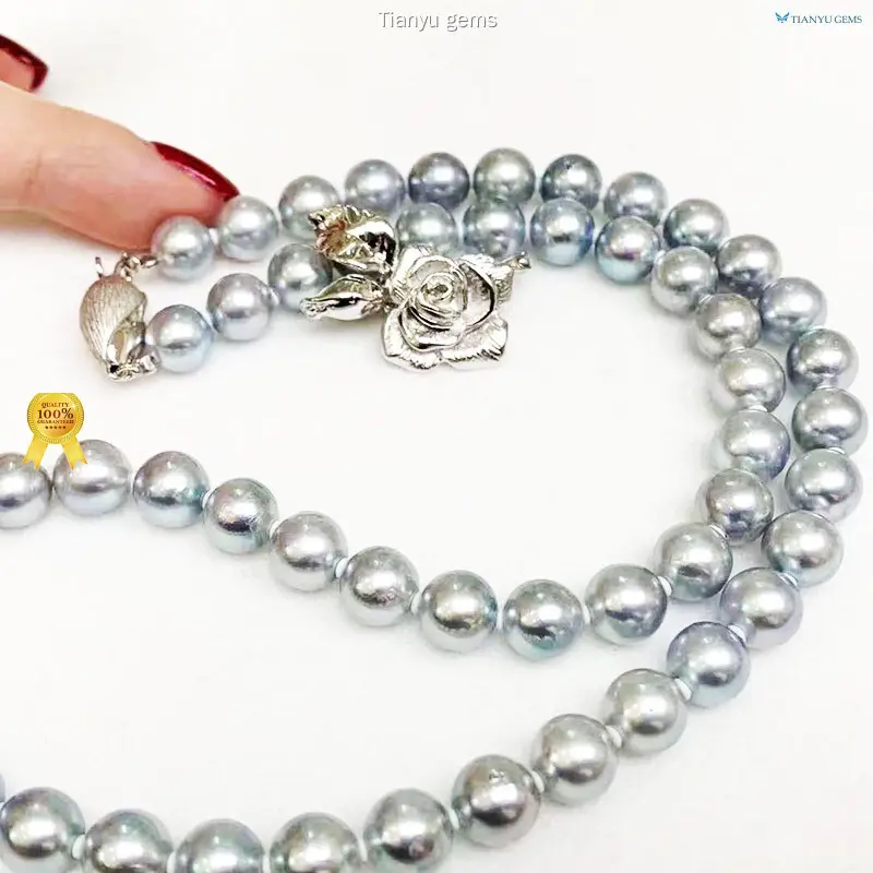 Tianyu gems | Latest single pearl necklace Company 1