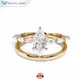 emerald engagement ring set at Wholesale Prices | Tianyu gems 1