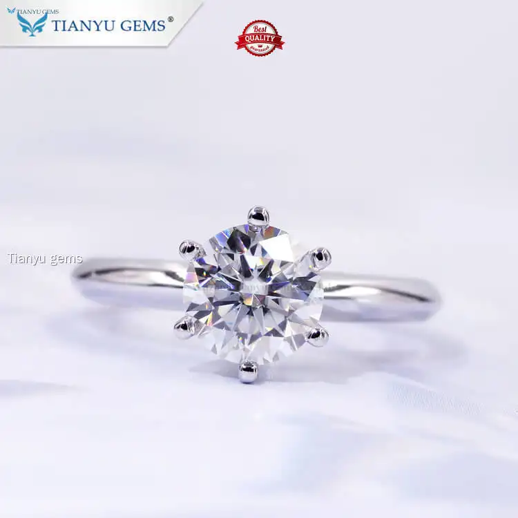 Tianyu gems | High-quality diamond engagement rings Supply 1