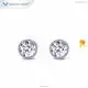 Custom lab made diamond earrings Manufacturers | Tianyu gems 1
