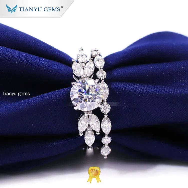 Tianyu gems | High-quality Wedding Ring Sets For Couples Factory 1