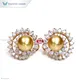 Custom pearl bridal earrings Manufacturers Manufacturer | Tianyu gems 1