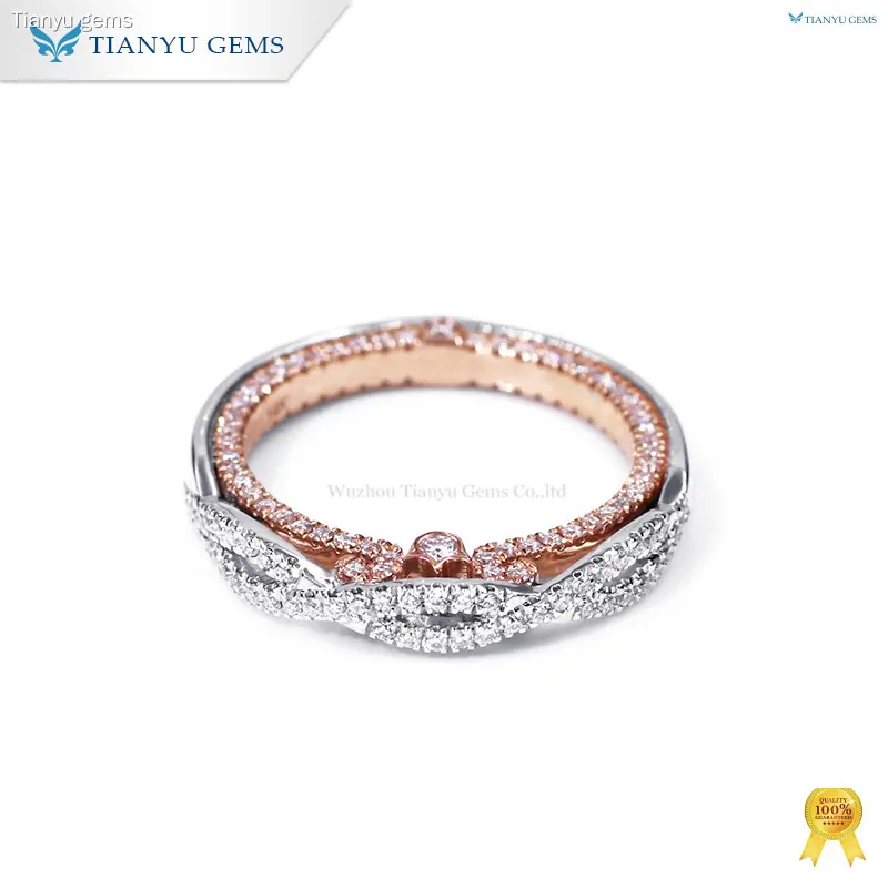 Tianyu gems | Wholesale diamond anniversary bands Factory 1