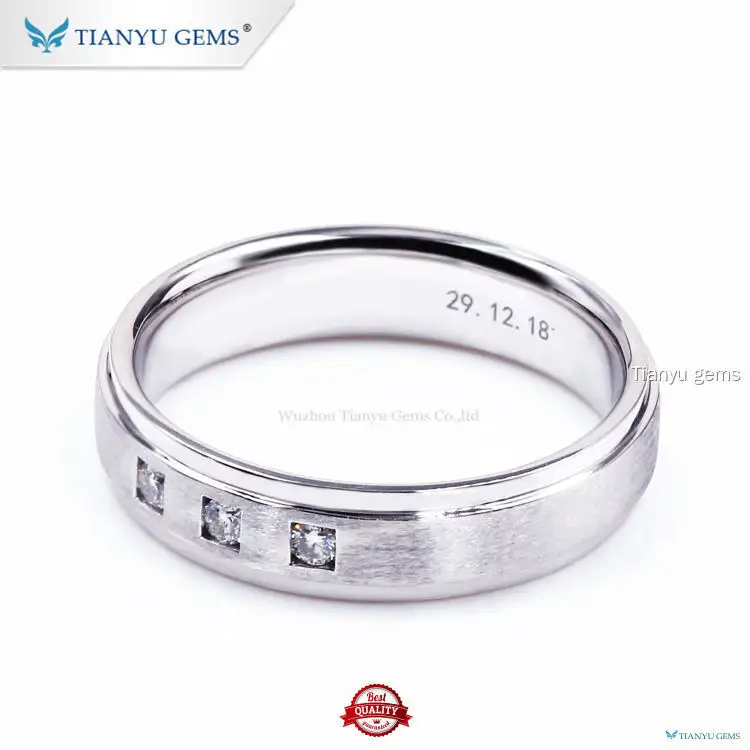 Tianyu gems | Top wedding gold ring for male Company 1