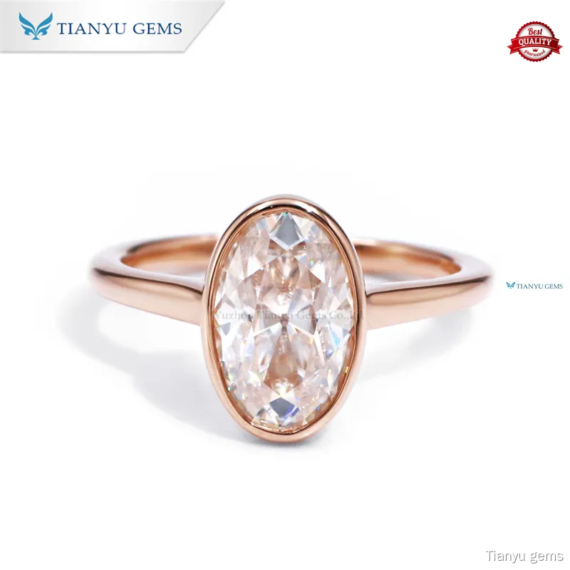 18k gold engagement ring at Wholesale Prices | Tianyu gems 1
