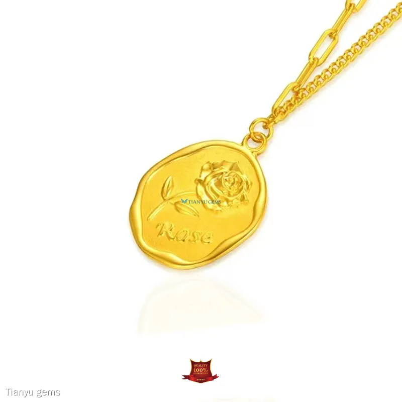High-quality 24k gold necklace Manufacturers | Tianyu gems 1