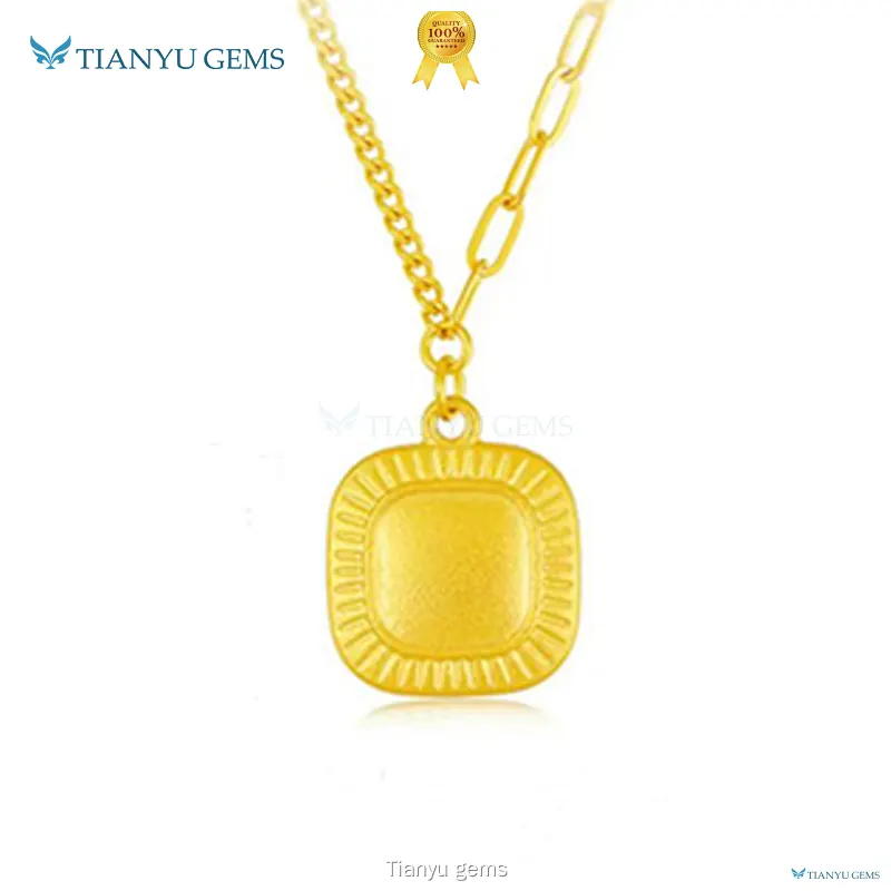 Custom 24k gold necklace Factory Manufacturer | Tianyu gems 1