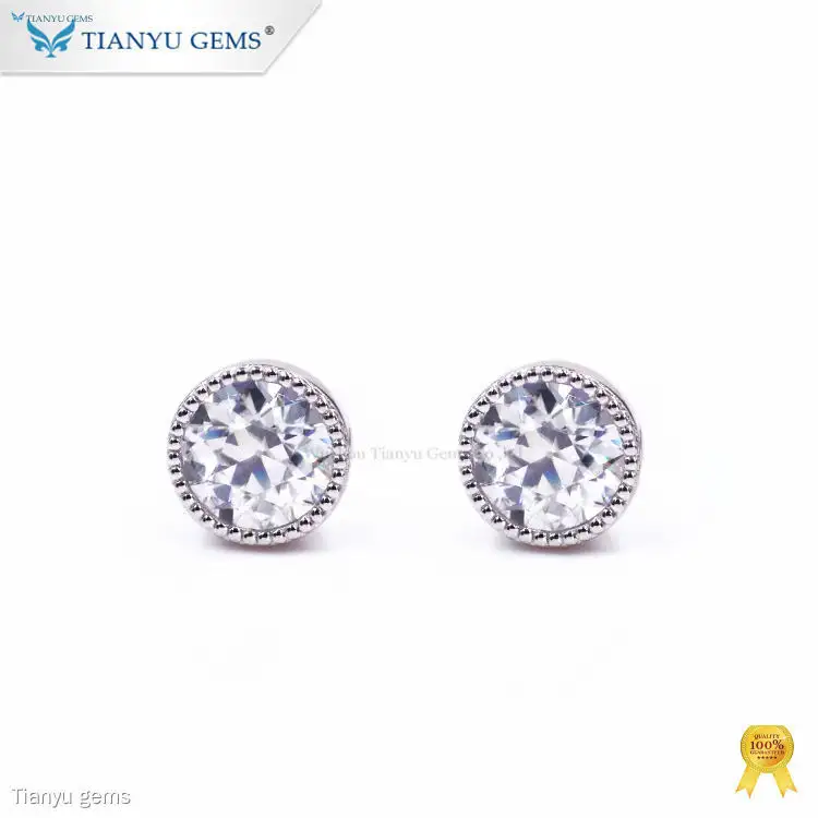 Tianyu gems | Custom lab grown diamond earrings for sale Suppliers 1