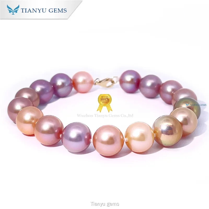 gold and pearl bracelet at Wholesale Prices | Tianyu gems 1