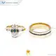 Latest couple wedding ring set gold Manufacturers | Tianyu gems 1
