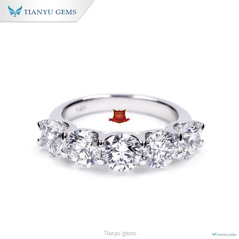 Custom marriage rings for couples Manufacturers Manufacturer | Tianyu gems 1