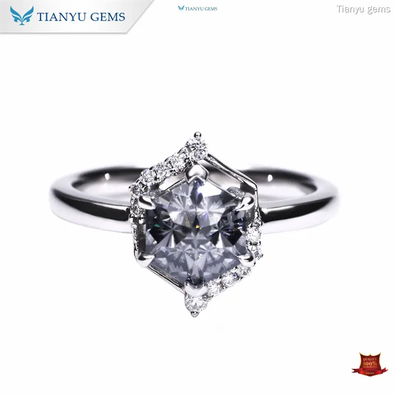 laboratory created diamond rings at Wholesale Prices | Tianyu gems 1