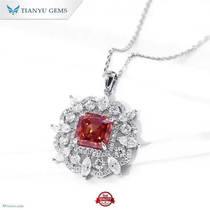 Custom lab diamond necklaces Manufacturers Manufacturer | Tianyu gems 1