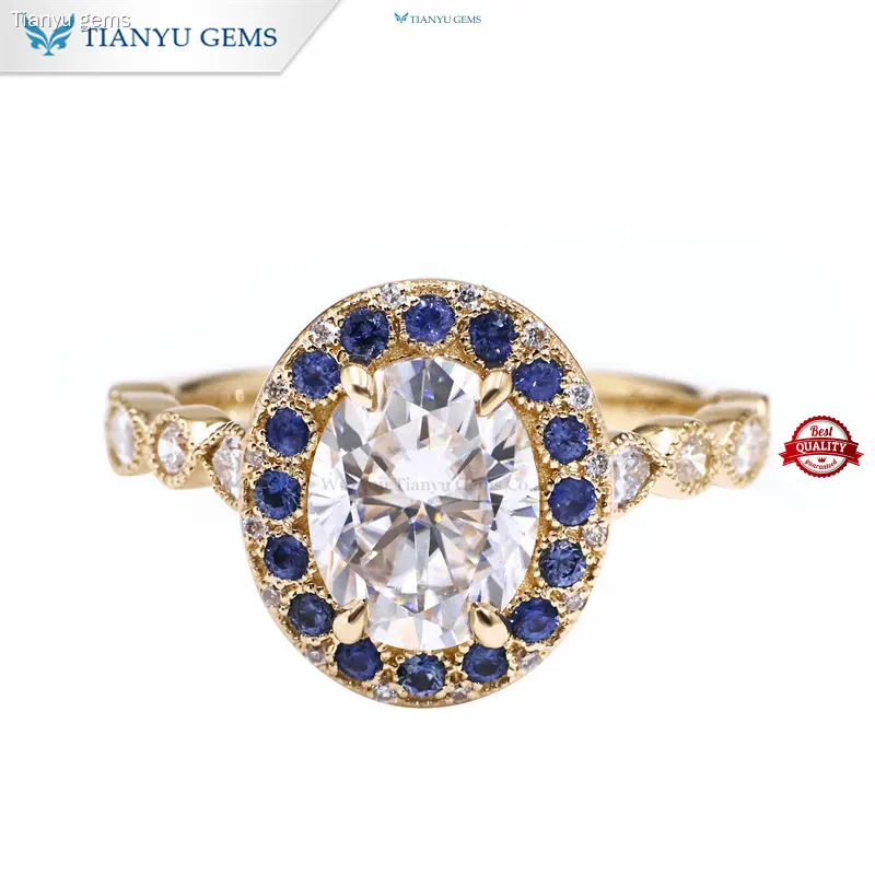 Tianyu gems | Latest gemstone rings Factory 1