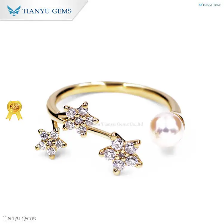 New gold and pearl bracelet Factory | Tianyu gems 1
