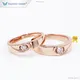 couple ring in gold for engagement at Wholesale Prices | Tianyu gems 1