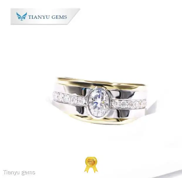 New mens emerald wedding band Supply | Tianyu gems 1