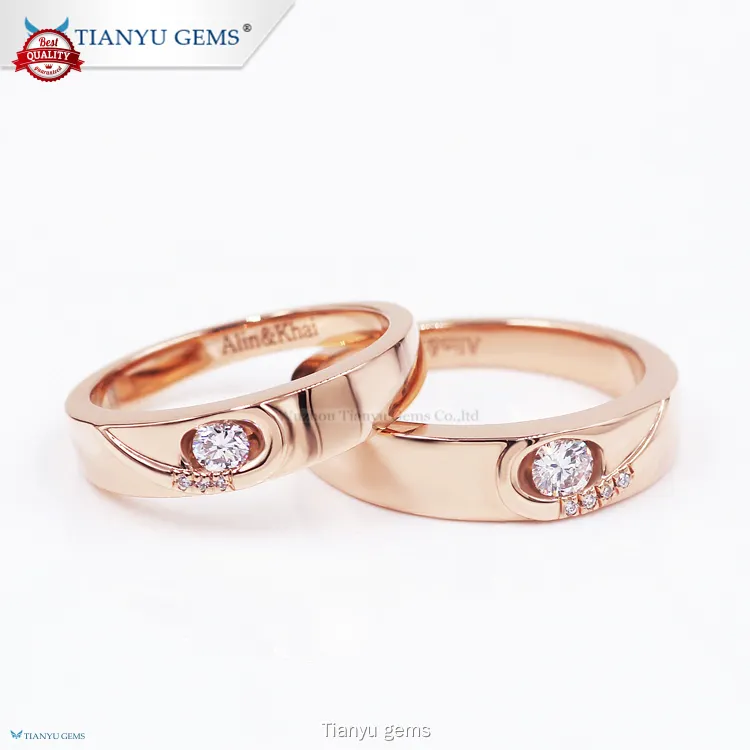 Tianyu gems | Wholesale best engagement rings for couples Manufacturers 1