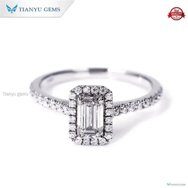 Custom mens lab diamond rings Supply Manufacturer | Tianyu gems 1