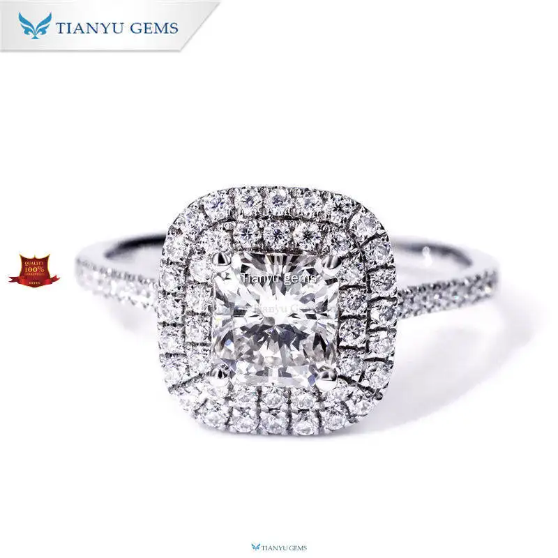 Latest lab diamond engagement rings Suppliers | Tianyu gems 1