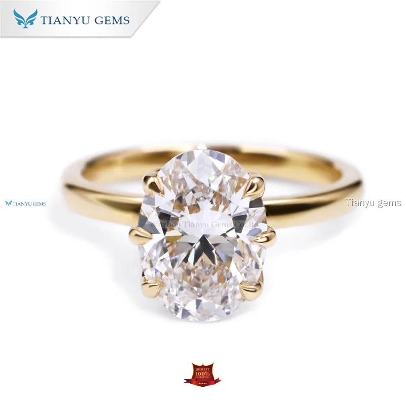 New affordable lab diamond rings Manufacturers | Tianyu gems 1