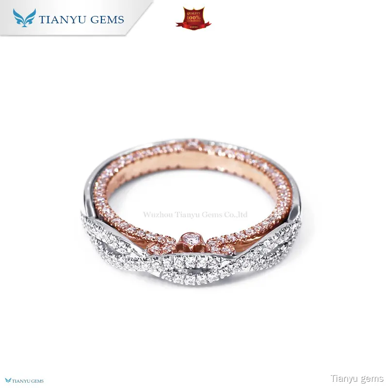 white gold diamond wedding band at Wholesale Prices | Tianyu gems 1