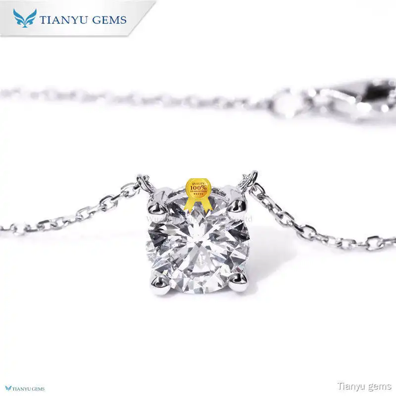 lab grown diamonds necklace at Wholesale Prices | Tianyu gems 1