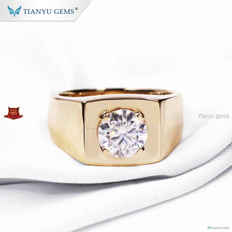 Tianyu gems | High-quality vintage mens rings Supply 1