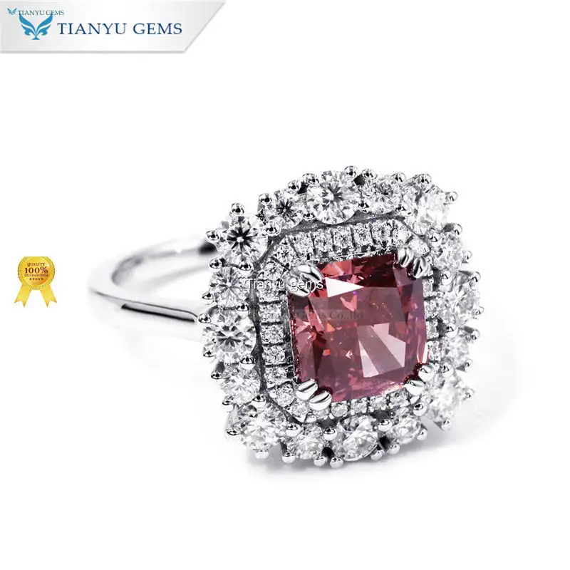 Tianyu gems | Top lab grown diamond rings Supply 1