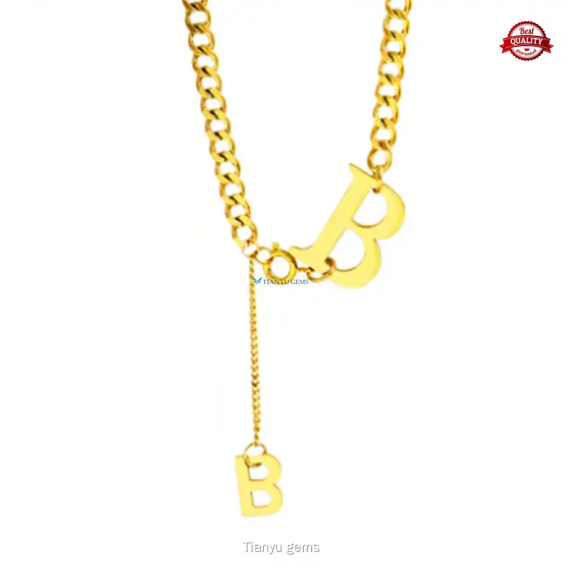 Top 24k gold necklace Suppliers | Tianyu gems 1