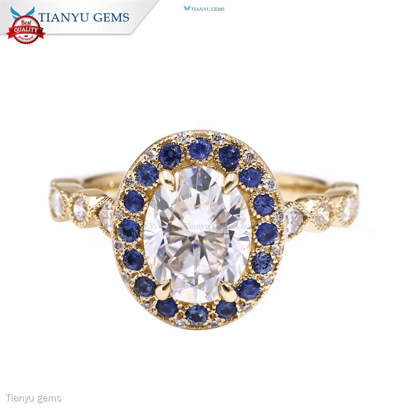 Tianyu gems | Best green gemstone engagement rings Manufacturers 1