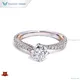 Custom pear diamond engagement ring Suppliers Manufacturer | Tianyu gems 1