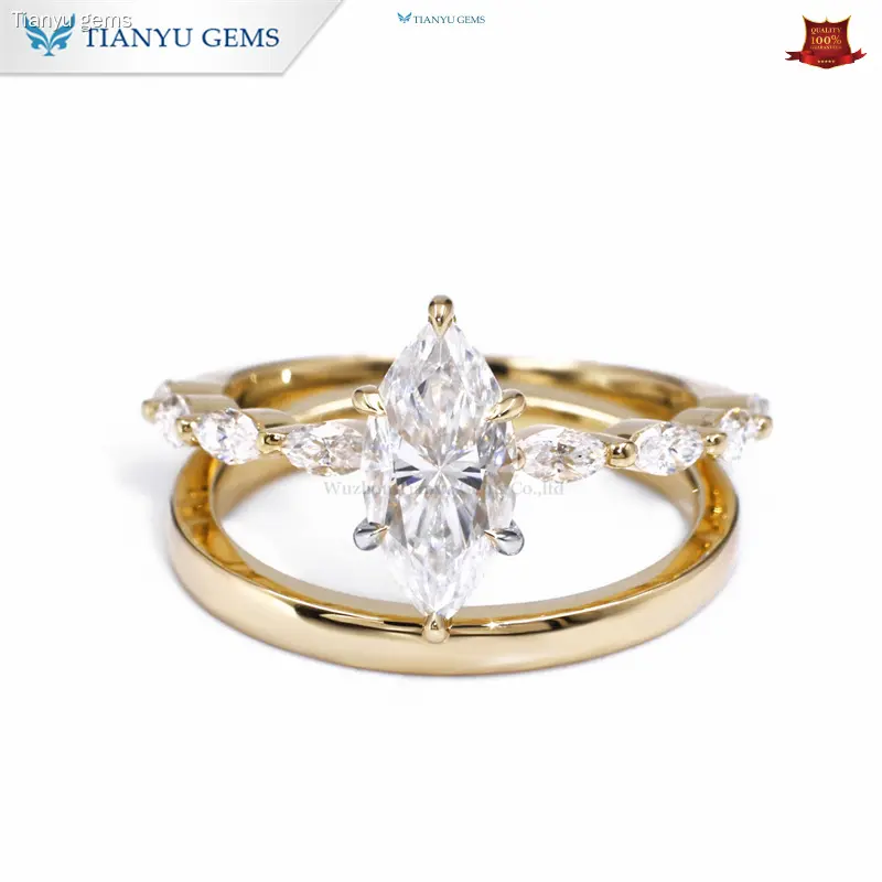 Custom wedding ring sets Manufacturers Manufacturer | Tianyu gems 1