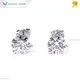 Custom lab made diamond earrings Company Manufacturer | Tianyu gems 1