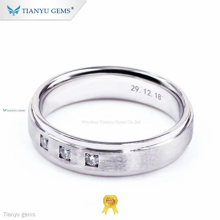 Tianyu gems | High-quality mens emerald wedding band Suppliers 1