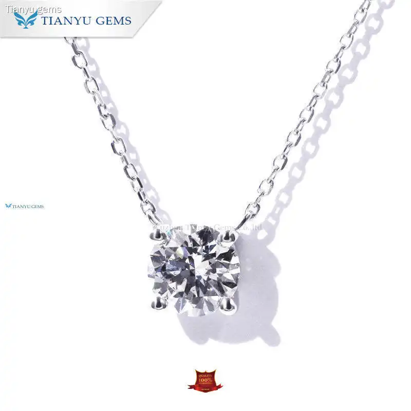 Tianyu gems | Top artificial diamond necklace Manufacturers 1