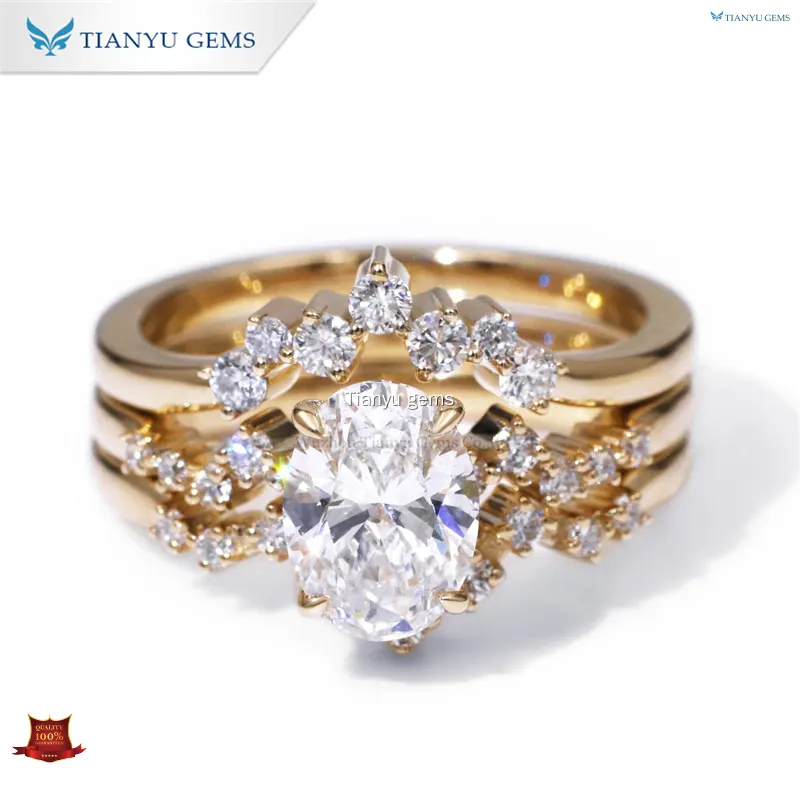 Tianyu gems | Top women bridal ring sets Company 1