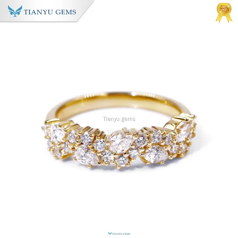 Tianyu gems | Wholesale lab grown diamond band Supply 1