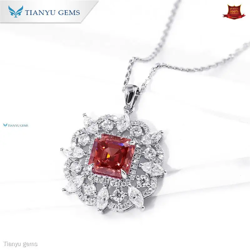 lab diamond necklaces at Wholesale Prices | Tianyu gems 1