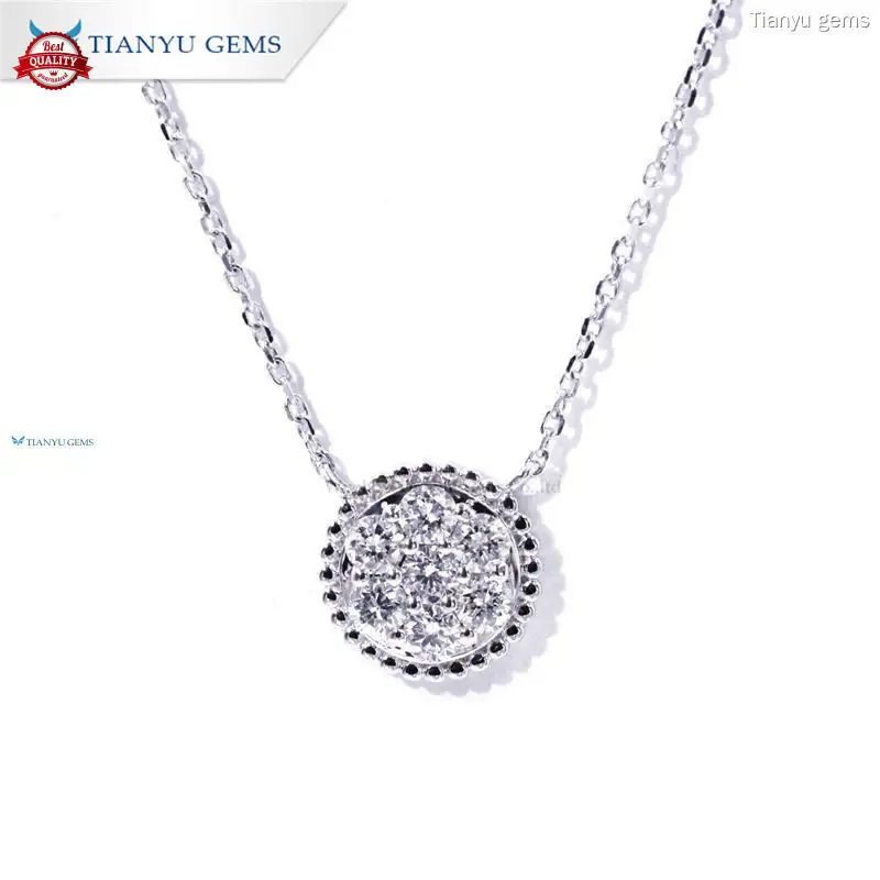 Best lab diamond pendant necklace Suppliers | Tianyu gems 1