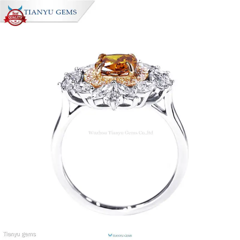 lab grown diamond rings at Wholesale Prices | Tianyu gems 1