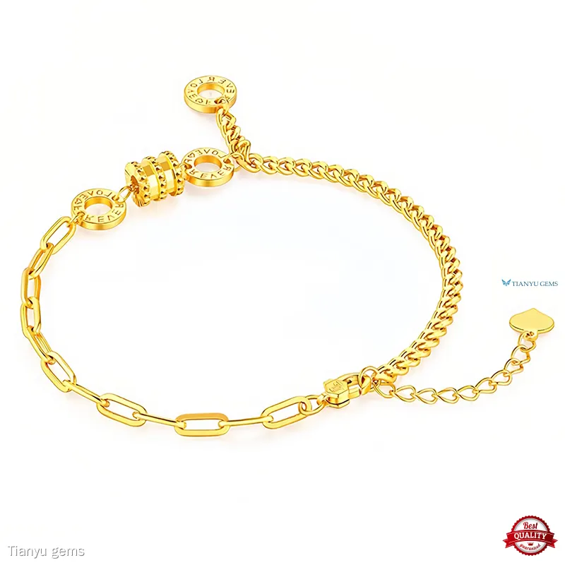 Wholesale 24k gold necklace Suppliers | Tianyu gems 1