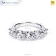 Custom lab grown diamond wedding band Suppliers Manufacturer | Tianyu gems 1