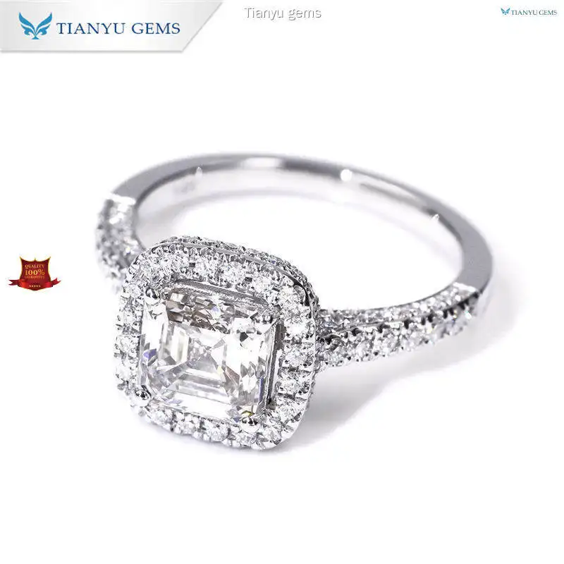 Best lab diamond wedding rings Company | Tianyu gems 1