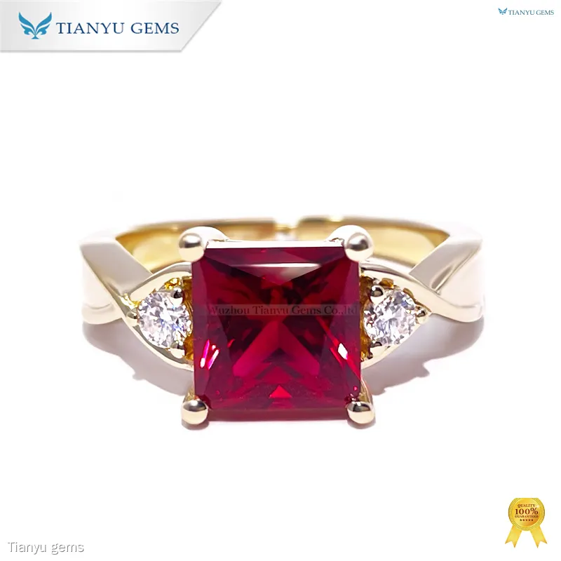 Best gemstone engagement rings Suppliers | Tianyu gems 1