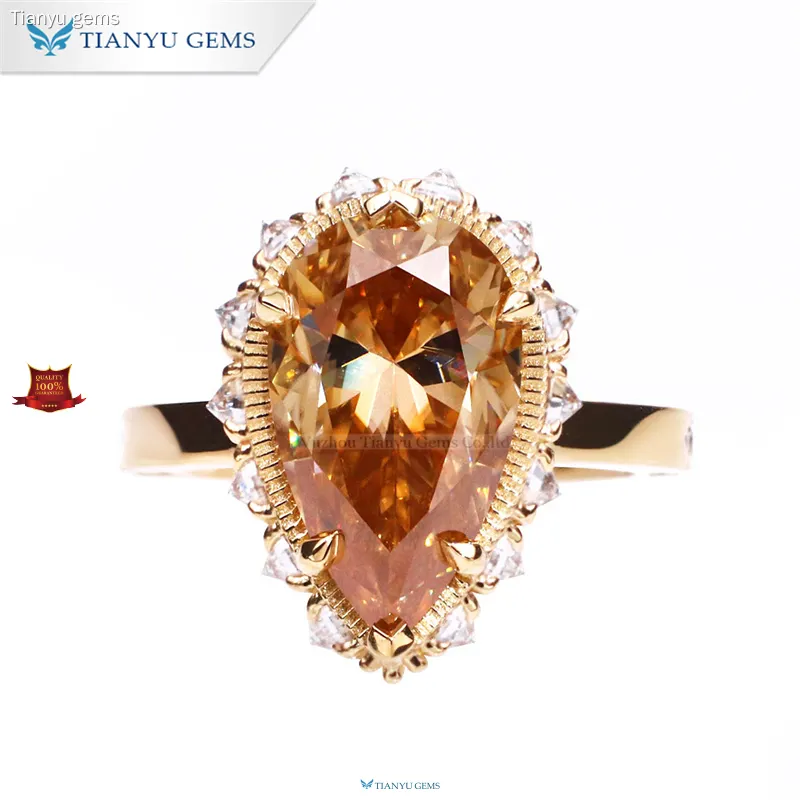 Custom antique diamond engagement rings Supply Manufacturer | Tianyu gems 1