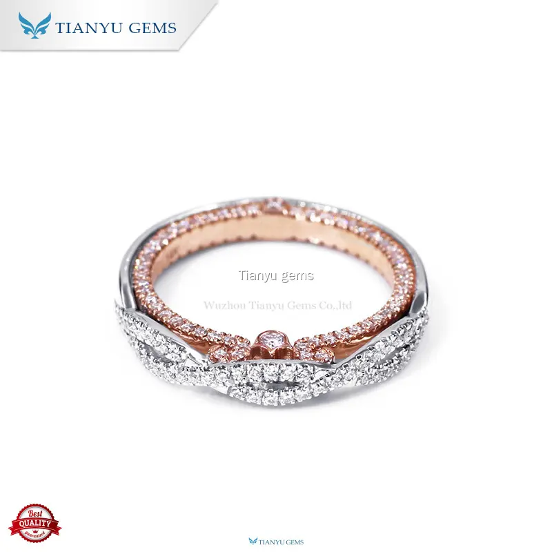 Tianyu gems | Latest 24k gold wedding ring Suppliers 1
