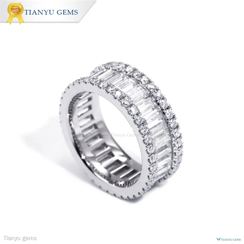 Custom wedding band for oval ring Supply Manufacturer | Tianyu gems 1